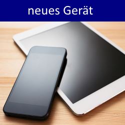 Ich möchte ein neues Smartphone oder Tablet.